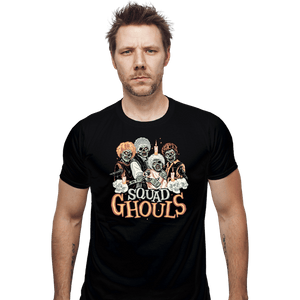 Secret_Shirts Fitted Shirts, Mens / Small / Black Squad Ghouls
