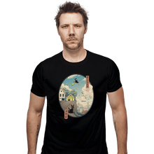 Load image into Gallery viewer, Shirts Fitted Shirts, Mens / Small / Black Ukiyo-e Delivery
