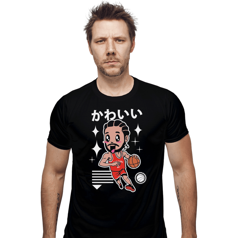 Shirts Fitted Shirts, Mens / Small / Black Kawaii Leonard