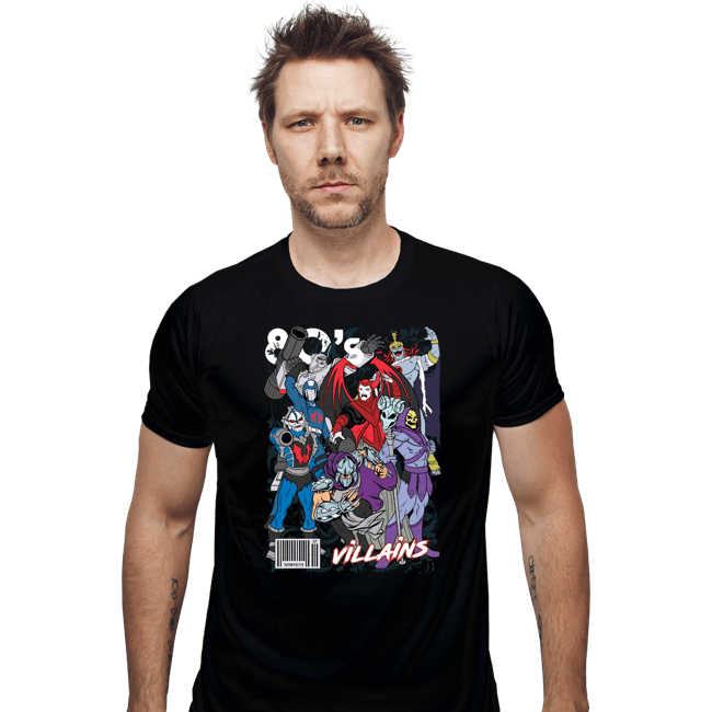 Shirts Fitted Shirts, Mens / Small / Black 80s Evil