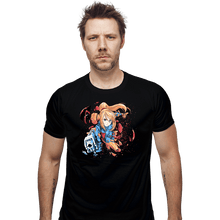 Load image into Gallery viewer, Secret_Shirts Fitted Shirts, Mens / Small / Black Breaking Out
