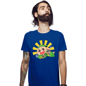 Shirts Fitted Shirts, Mens / Small / Royal Blue Legend Of Umaru