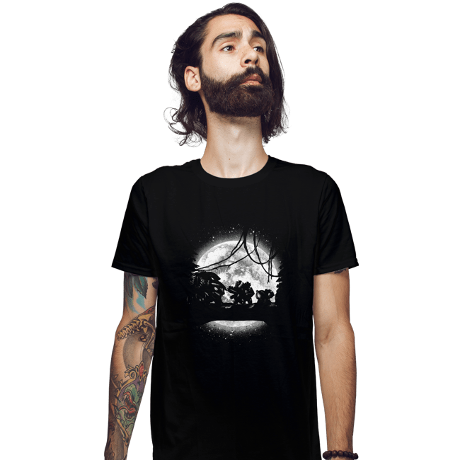Shirts Fitted Shirts, Mens / Small / Black Moonlight Grass Type