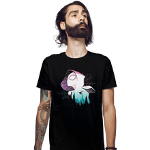 Load image into Gallery viewer, Shirts Fitted Shirts, Mens / Small / Black Spider Gwen
