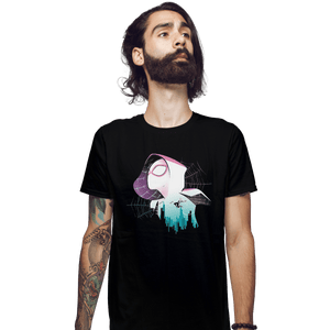Shirts Fitted Shirts, Mens / Small / Black Spider Gwen