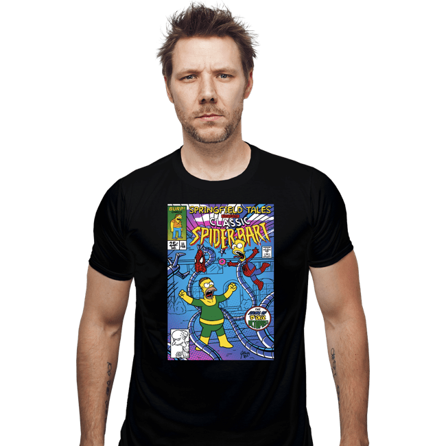 Secret_Shirts Fitted Shirts, Mens / Small / Black Spider Bart V Dohc Ock