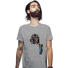 Load image into Gallery viewer, Shirts Fitted Shirts, Mens / Small / Sports Grey Castle Lovers
