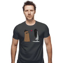 Load image into Gallery viewer, Shirts Fitted Shirts, Mens / Small / Charcoal Hairy Love
