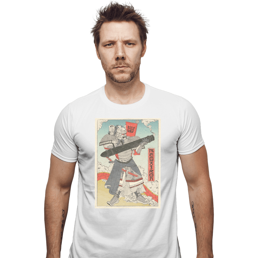 Shirts Fitted Shirts, Mens / Small / White Megatron