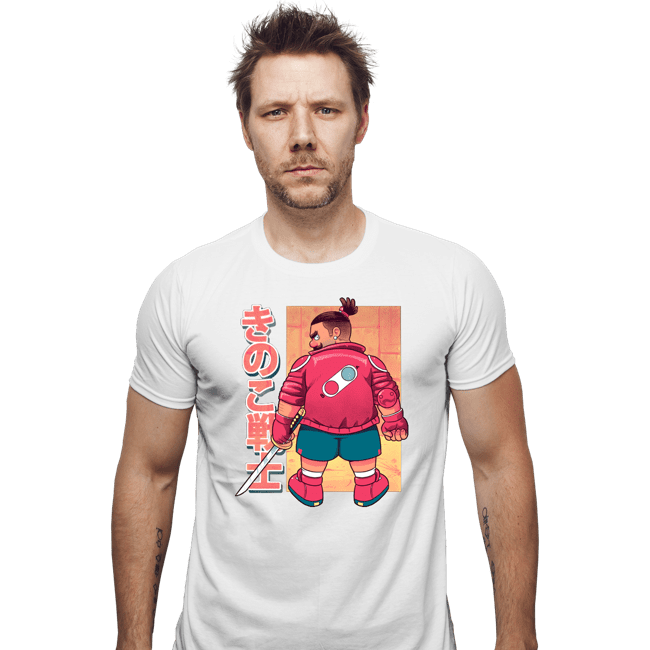 Daily_Deal_Shirts Fitted Shirts, Mens / Small / White Kinoko Senshi