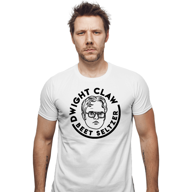 Secret_Shirts Fitted Shirts, Mens / Small / White Dwight Claws