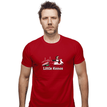 Load image into Gallery viewer, Shirts Fitted Shirts, Mens / Small / Red Little Kenos
