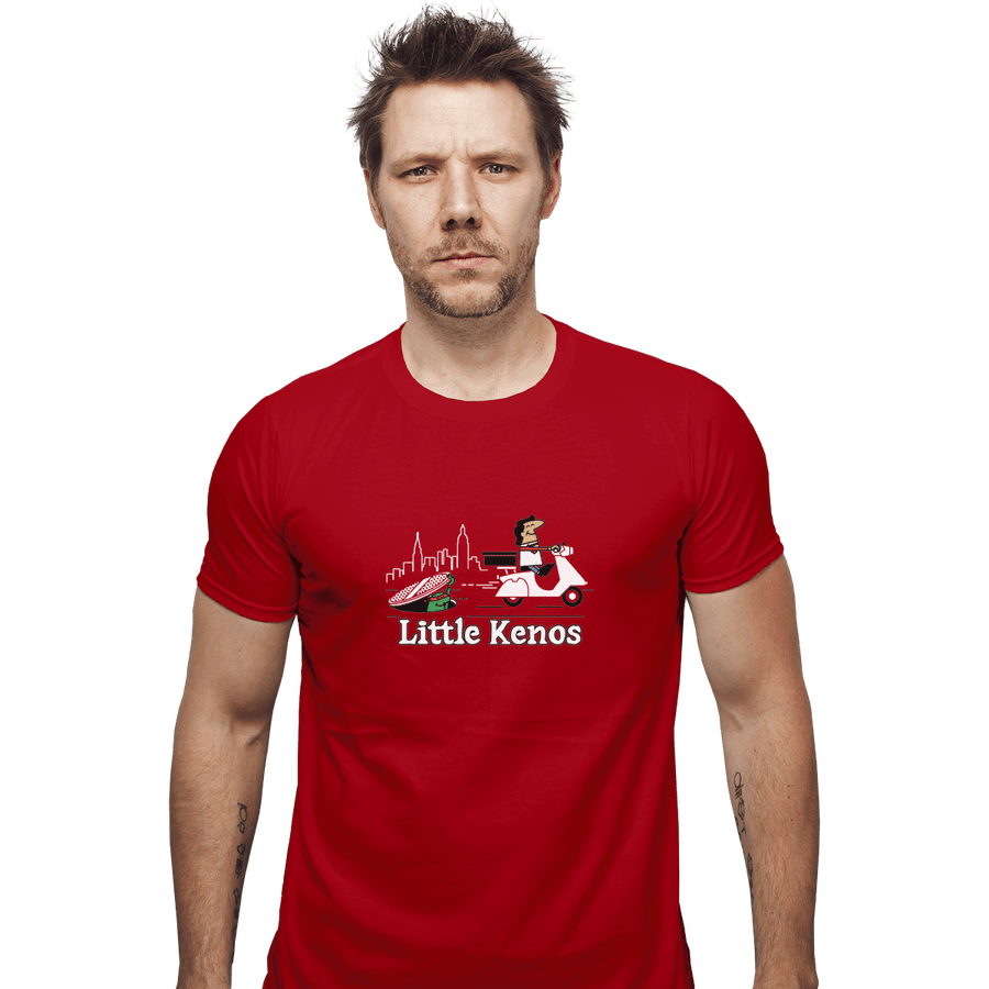 Shirts Fitted Shirts, Mens / Small / Red Little Kenos