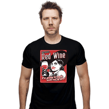 Load image into Gallery viewer, Shirts Fitted Shirts, Mens / Small / Black Dimitrescu Wine
