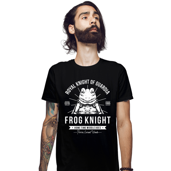 Shirts Fitted Shirts, Mens / Small / Black Frog Knight
