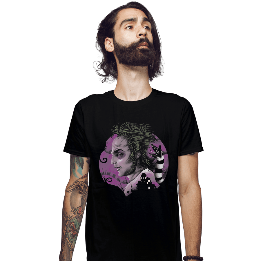 Shirts Fitted Shirts, Mens / Small / Black Devious Ghost