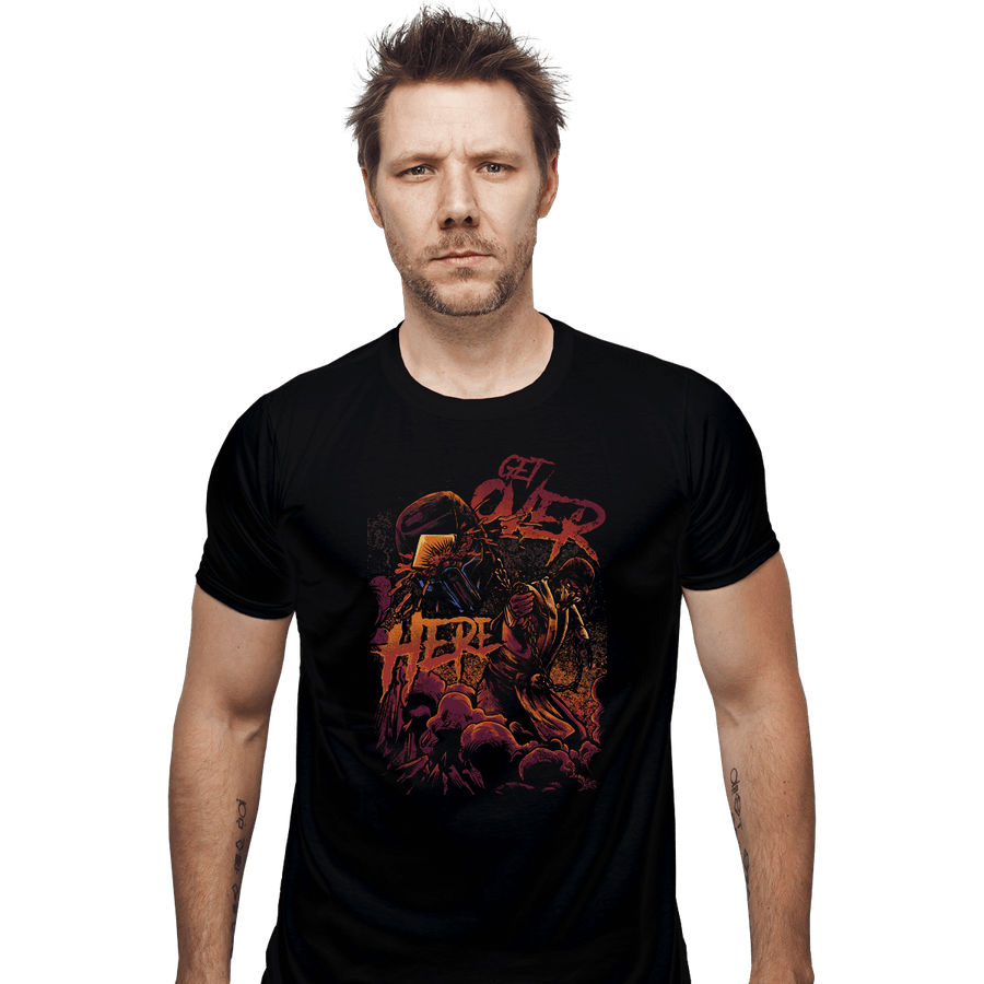 Shirts Fitted Shirts, Mens / Small / Black Get Over Here