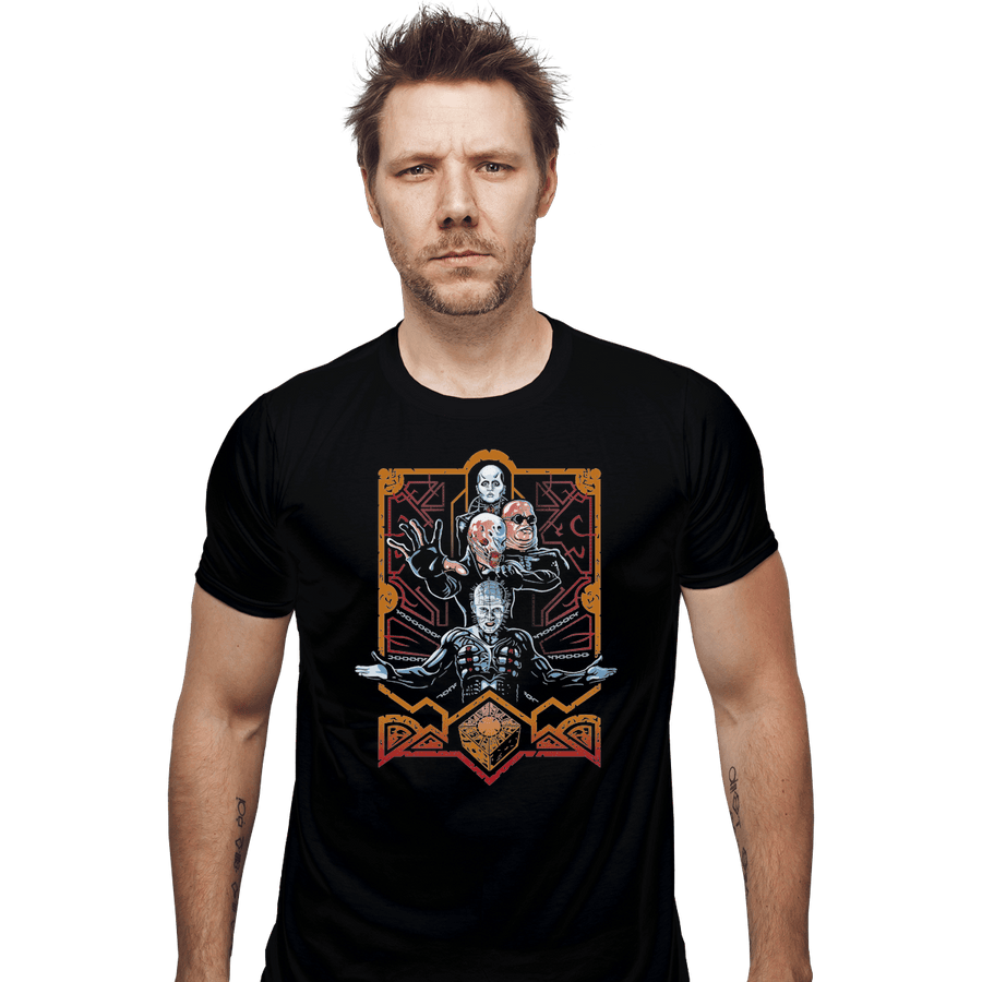 Shirts Fitted Shirts, Mens / Small / Black Enter The Cenobites