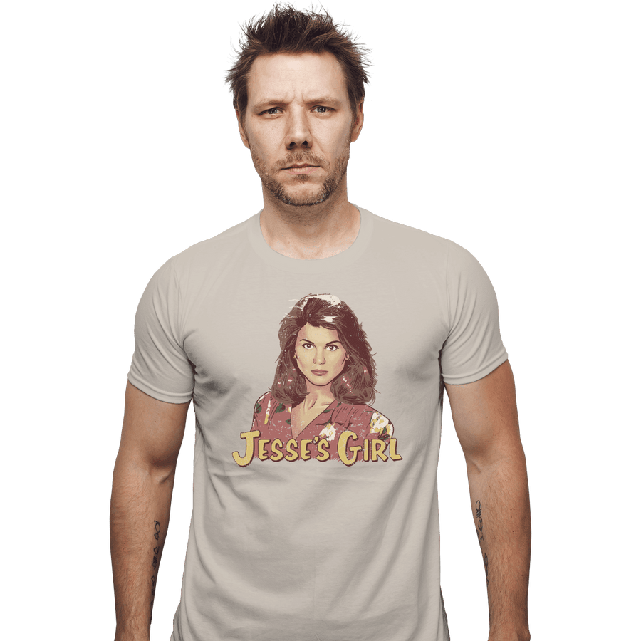 Shirts Fitted Shirts, Mens / Small / Sand Jesse's Girl