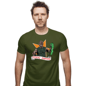 Secret_Shirts Fitted Shirts, Mens / Small / Military Green Toxic Empire