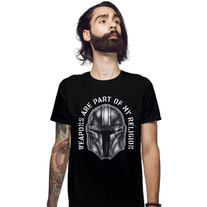 Shirts Fitted Shirts, Mens / Small / Black Weapons Are Part Of My Religion