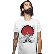 Load image into Gallery viewer, Shirts Fitted Shirts, Mens / Small / White Dhalsim Zen
