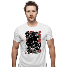 Load image into Gallery viewer, Daily_Deal_Shirts Fitted Shirts, Mens / Small / White Lone Wolf Mando
