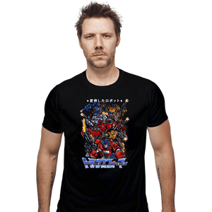 Secret_Shirts Fitted Shirts, Mens / Small / Black Autobots Squadron