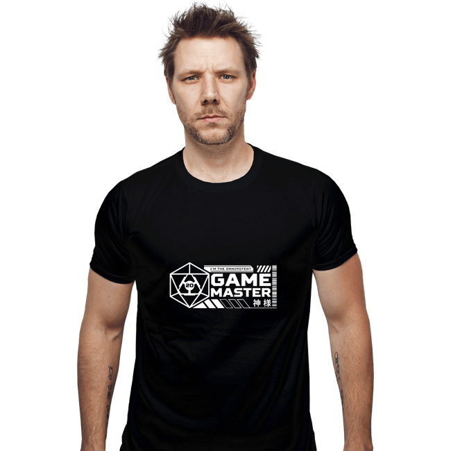 Shirts Fitted Shirts, Mens / Small / Black Cyberpunk Game Master