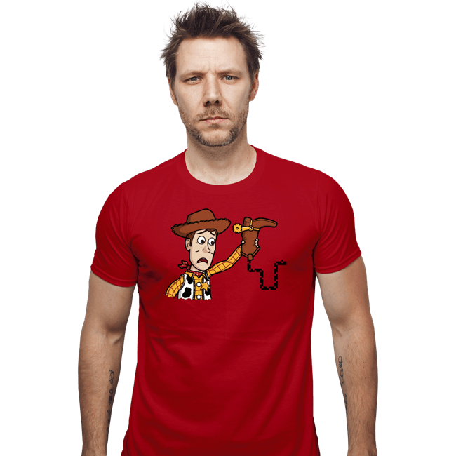 Secret_Shirts Fitted Shirts, Mens / Small / Red Snake In A Boot