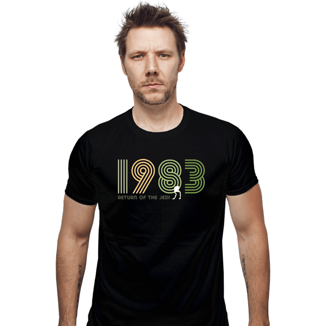 Shirts Fitted Shirts, Mens / Small / Black 1983 Return Of The Jedi