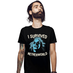 Shirts Fitted Shirts, Mens / Small / Black Netherworld Survivor