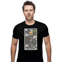 Load image into Gallery viewer, Shirts Fitted Shirts, Mens / Small / Black The Tower
