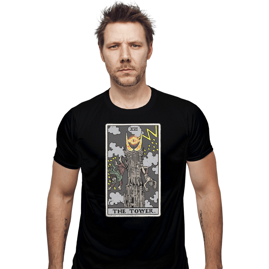Shirts Fitted Shirts, Mens / Small / Black The Tower