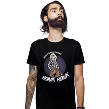 Load image into Gallery viewer, Secret_Shirts Fitted Shirts, Mens / Small / Black Honk Honk
