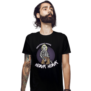 Secret_Shirts Fitted Shirts, Mens / Small / Black Honk Honk