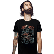 Load image into Gallery viewer, Shirts Fitted Shirts, Mens / Small / Black Werewolf Hunter
