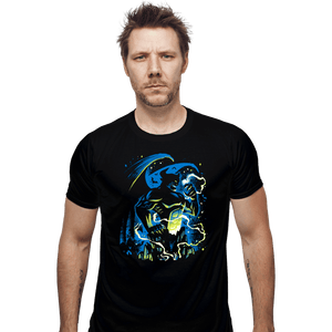 Daily_Deal_Shirts Fitted Shirts, Mens / Small / Black Night on Bald Mountain