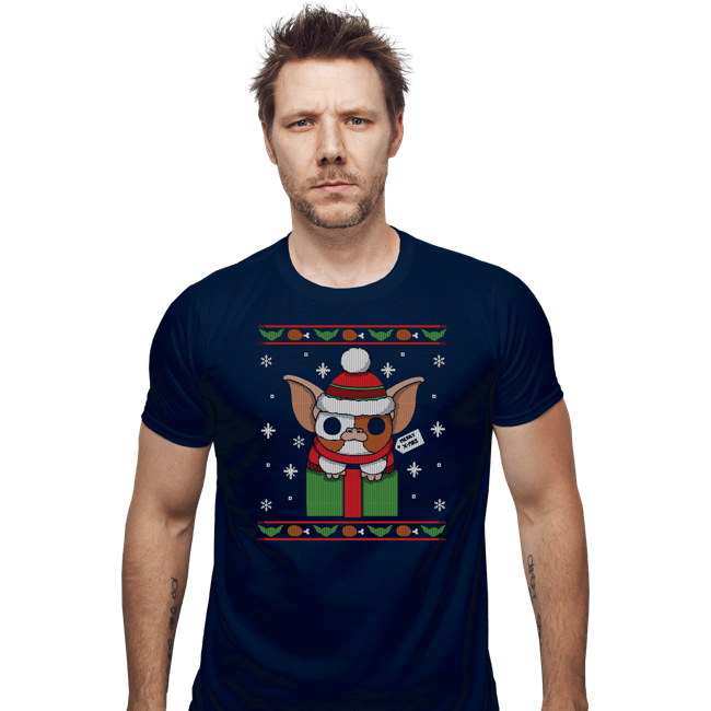 Shirts Fitted Shirts, Mens / Small / Navy Peltzer Christmas