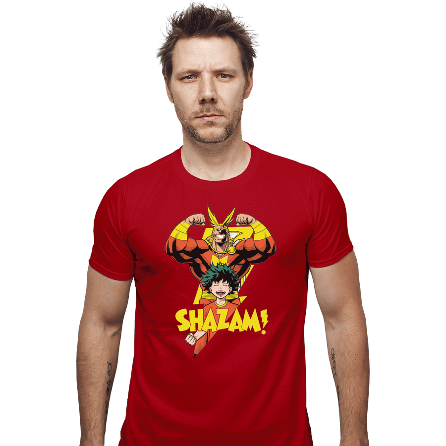 Shirts Fitted Shirts, Mens / Small / Red SHAZAM