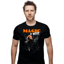Load image into Gallery viewer, Secret_Shirts Fitted Shirts, Mens / Small / Black Magic Mike

