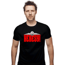 Load image into Gallery viewer, Secret_Shirts Fitted Shirts, Mens / Small / Black Heresy!
