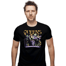 Load image into Gallery viewer, Daily_Deal_Shirts Fitted Shirts, Mens / Small / Black Queens Of Wickedness
