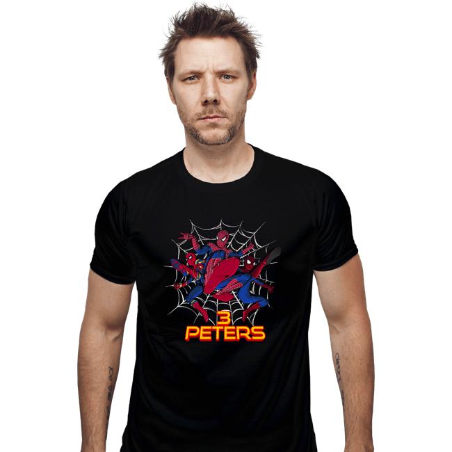 Daily_Deal_Shirts Fitted Shirts, Mens / Small / Black 3 Peters