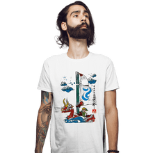 Load image into Gallery viewer, Secret_Shirts Fitted Shirts, Mens / Small / White Sailor With The Wind
