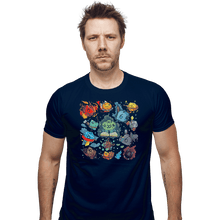Load image into Gallery viewer, Shirts Fitted Shirts, Mens / Small / Navy DiceWorld
