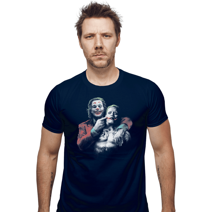 Shirts Fitted Shirts, Mens / Small / Navy The Killing Joaq