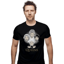Load image into Gallery viewer, Shirts Fitted Shirts, Mens / Small / Black Golden Queens

