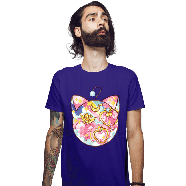 Shirts Fitted Shirts, Mens / Small / Violet Magical Silhouettes - Luna P