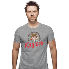 Load image into Gallery viewer, Shirts Fitted Shirts, Mens / Small / Sports Grey Kaylee&#39;s
